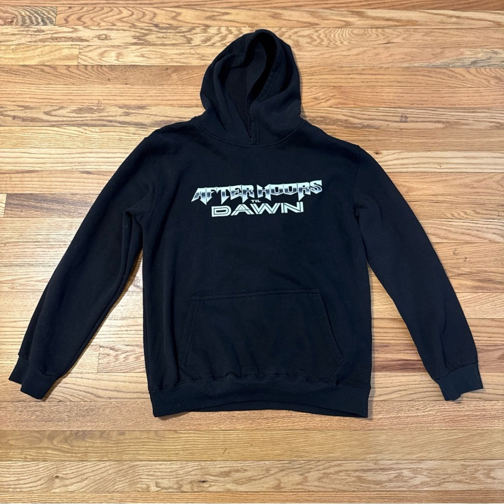 XO The Weekend After Hours Til Dawn Stadium Tour 2025 Hoodie Black Large - Picture 1 of 6